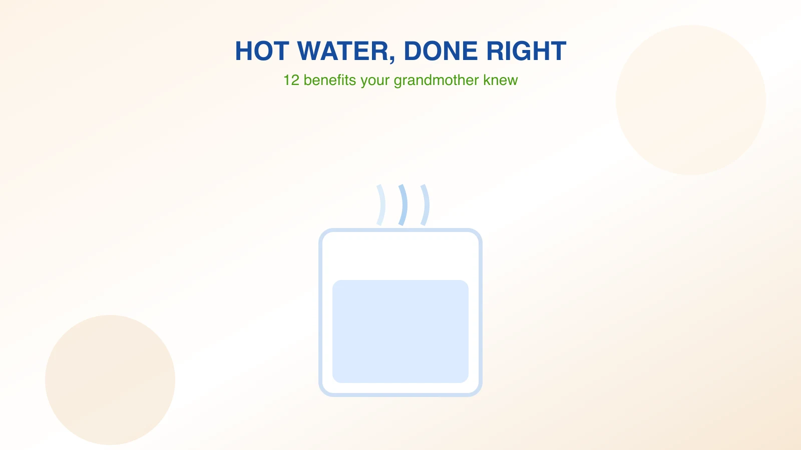 12 Unexpected Benefits of Drinking Hot Water