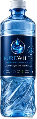 PureWhite 1L Ionised Alkaline Water